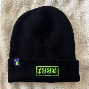 Dutch Bros Black Beanie with Green 1992 Embroidery